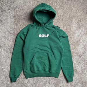 GREEN GOLF 3D LOGO EMBROIDERED HOODIE
